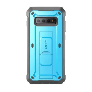 VIP Favorite Galaxy S10 Unicorn Beetle Pro Rugged Holster Case Without Screen Protector-Blue  Stylish & Comfortable