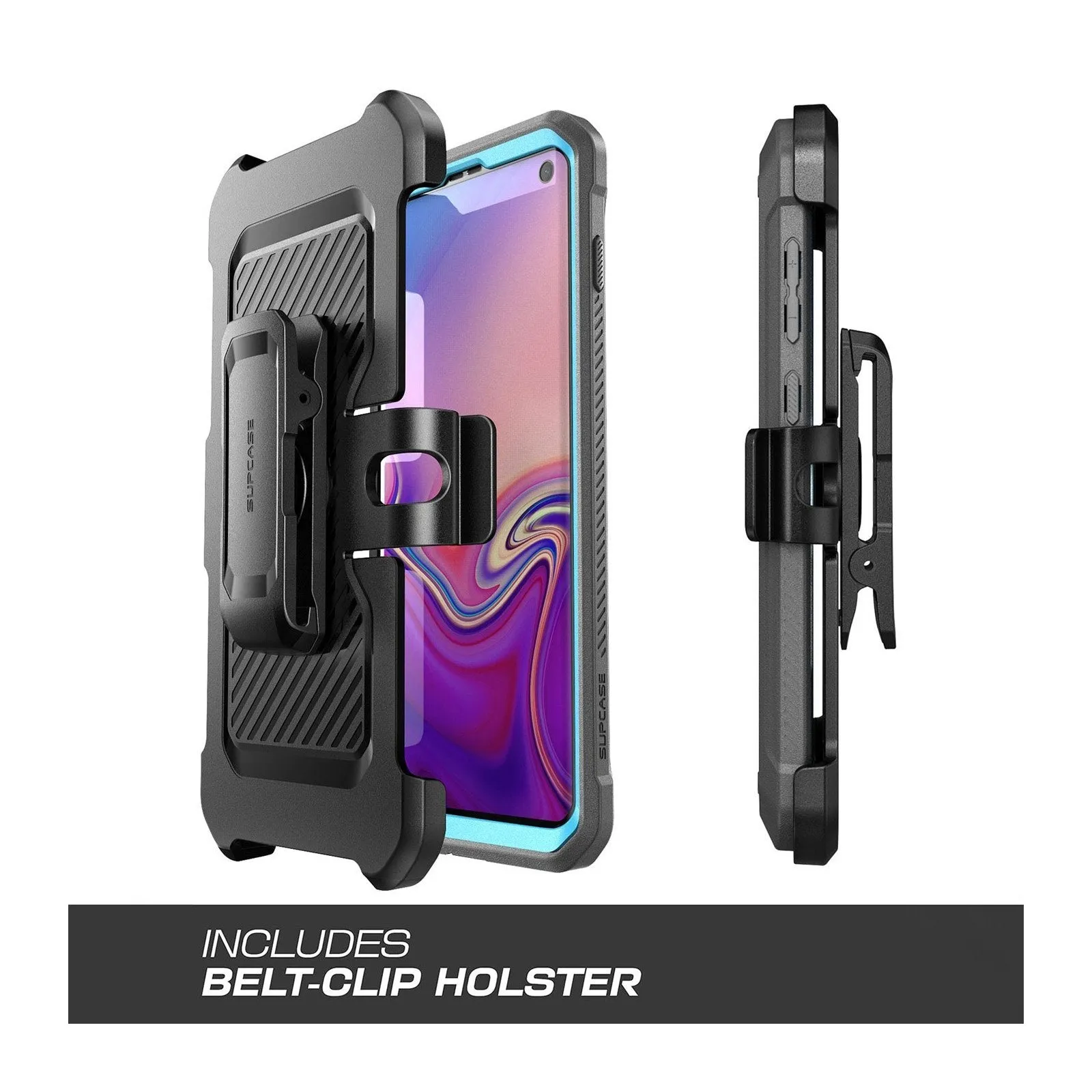 VIP Favorite Galaxy S10 Unicorn Beetle Pro Rugged Holster Case Without Screen Protector-Blue  Stylish & Comfortable