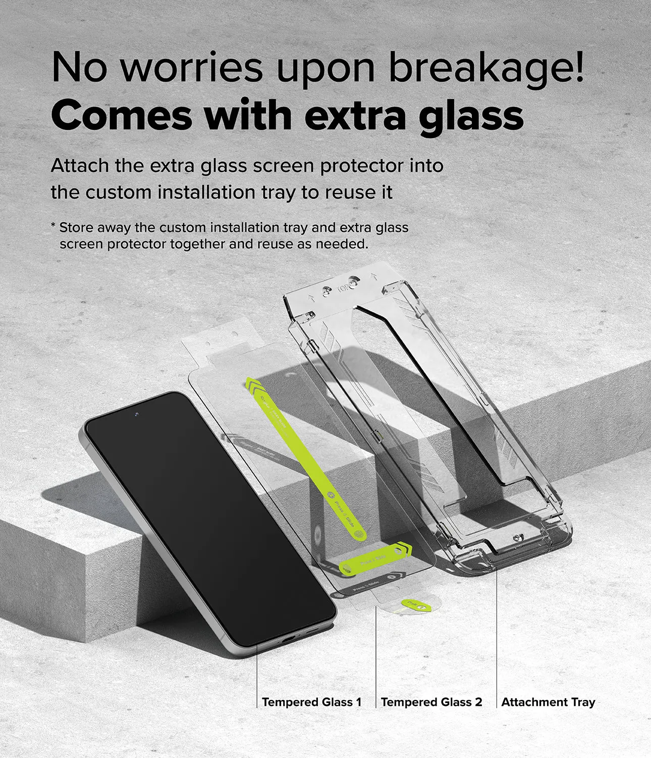 VIP Favorite Galaxy S24 FE Screen Protector | Easy Slide Tempered Glass  Last Few Pieces!