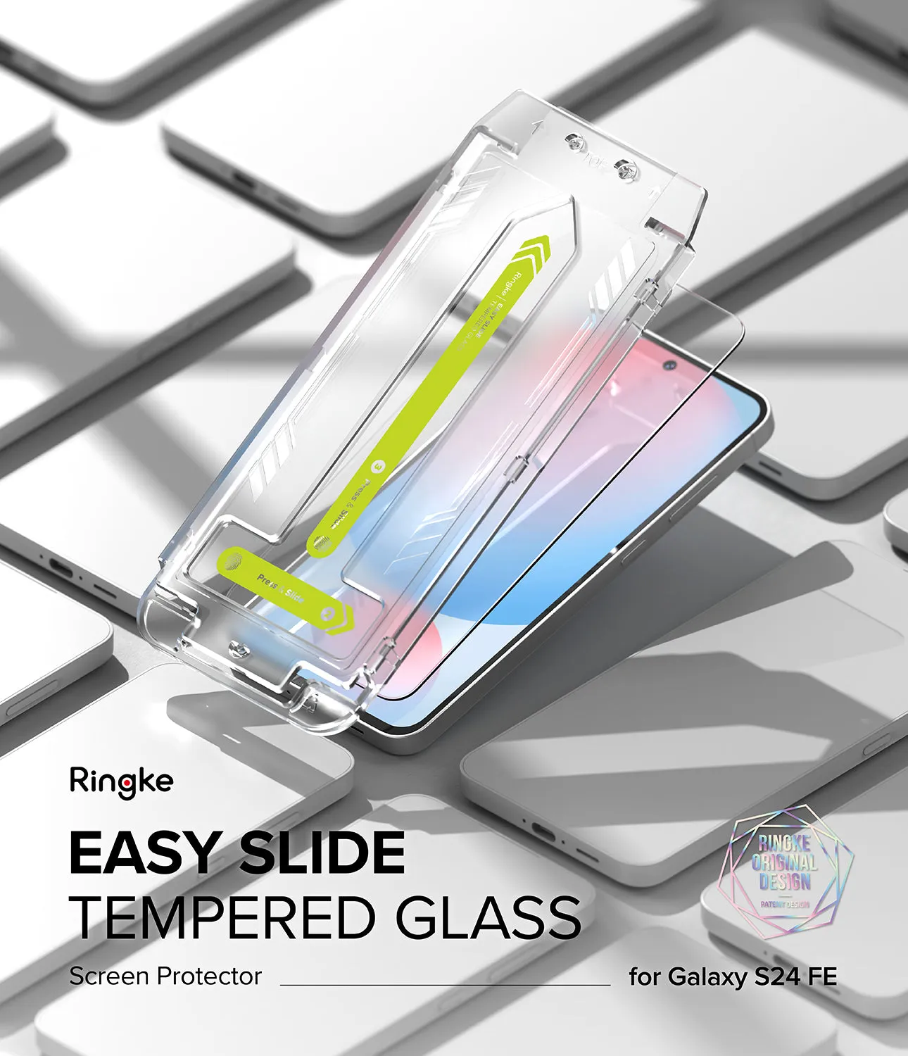 VIP Favorite Galaxy S24 FE Screen Protector | Easy Slide Tempered Glass  Last Few Pieces!