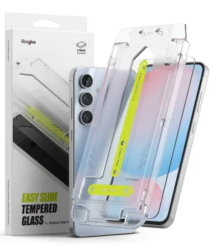 VIP Favorite Galaxy S24 FE Screen Protector | Easy Slide Tempered Glass  Last Few Pieces!