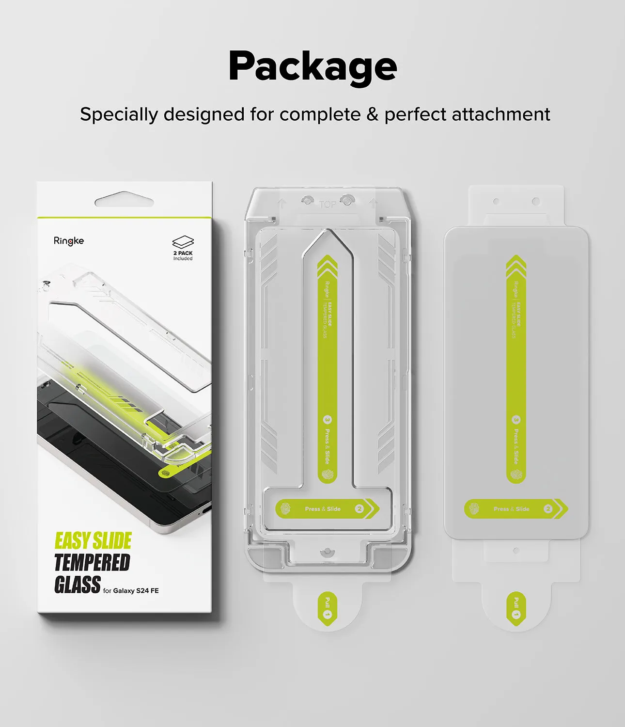 VIP Favorite Galaxy S24 FE Screen Protector | Easy Slide Tempered Glass  Last Few Pieces!