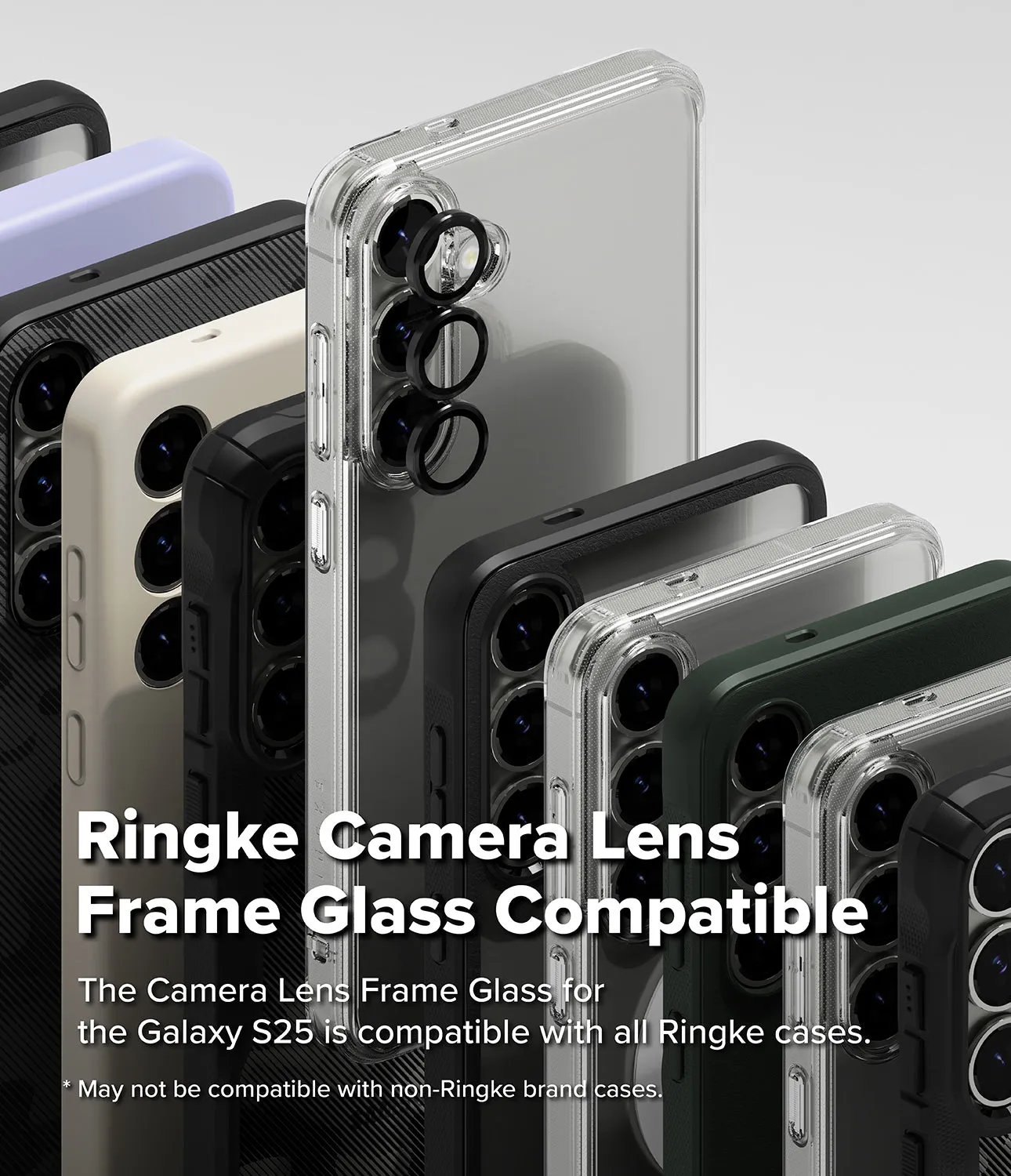 VIP Favorite Galaxy S25 | Camera Lens Frame Glass  Stylish & Comfortable