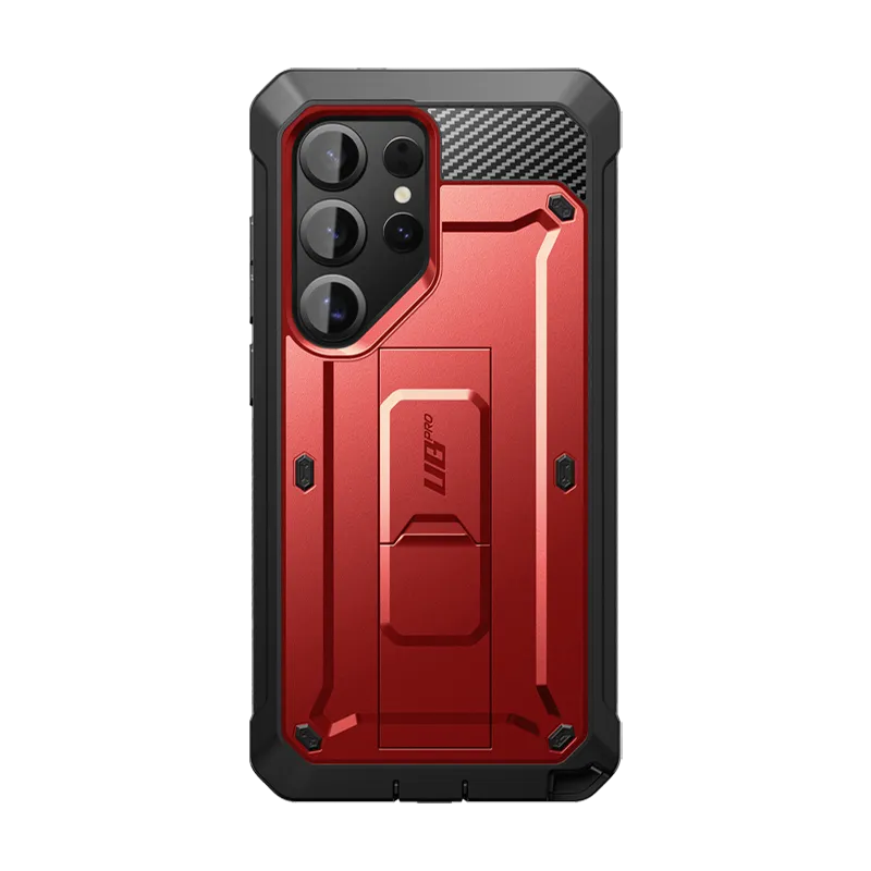 VIP Favorite Galaxy S25 Ultra Unicorn Beetle PRO Rugged Case-Metallic Red  Almost Sold Out!