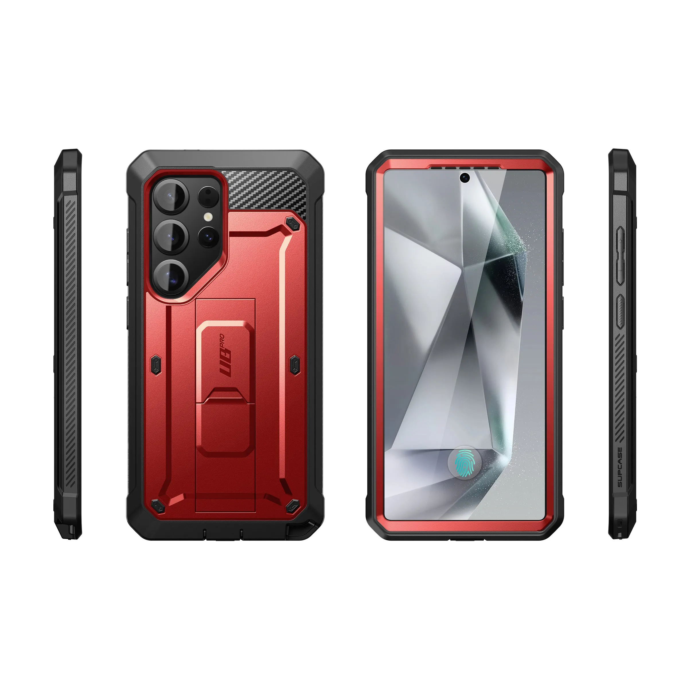 VIP Favorite Galaxy S25 Ultra Unicorn Beetle PRO Rugged Case-Metallic Red  Almost Sold Out!