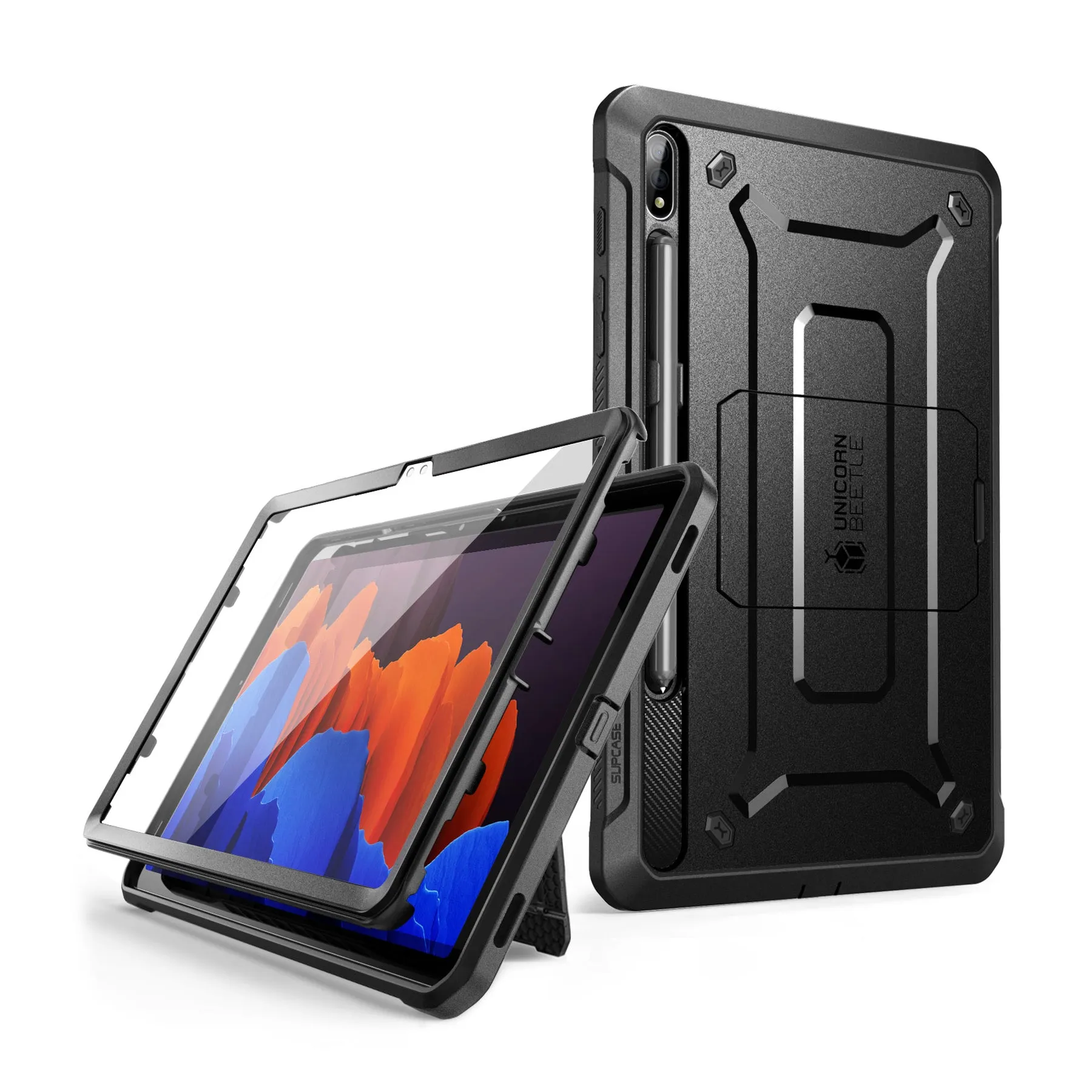 VIP Favorite Galaxy Tab S8 Ultra (2022) Unicorn Beetle Pro Rugged Case-Black  Last Chance!