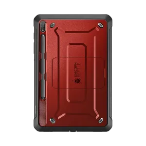 VIP Favorite Galaxy Tab S8 Ultra (2022) Unicorn Beetle Pro Rugged Case-Metallic Red  Limited Availability!