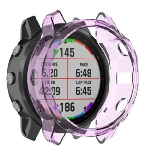 VIP Favorite Garmin Fenix 5s TPU Case (Transparent Purple)  Limited Stock!