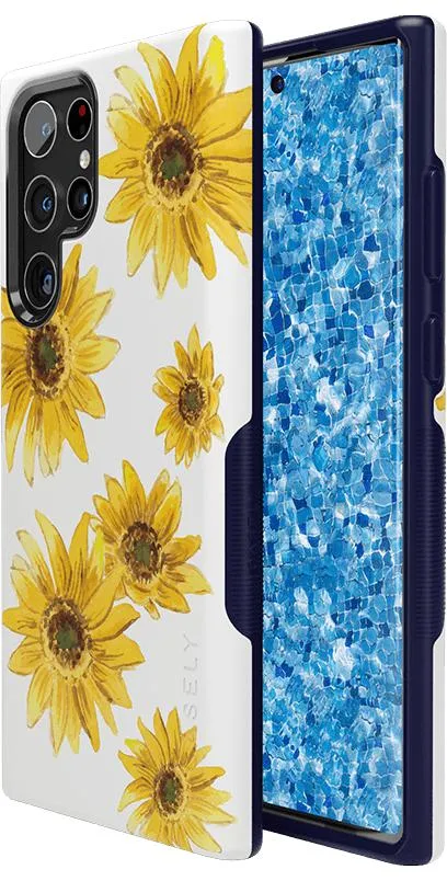 VIP Favorite Golden Garden | Yellow Sunflower Samsung Case  Limited Availability!