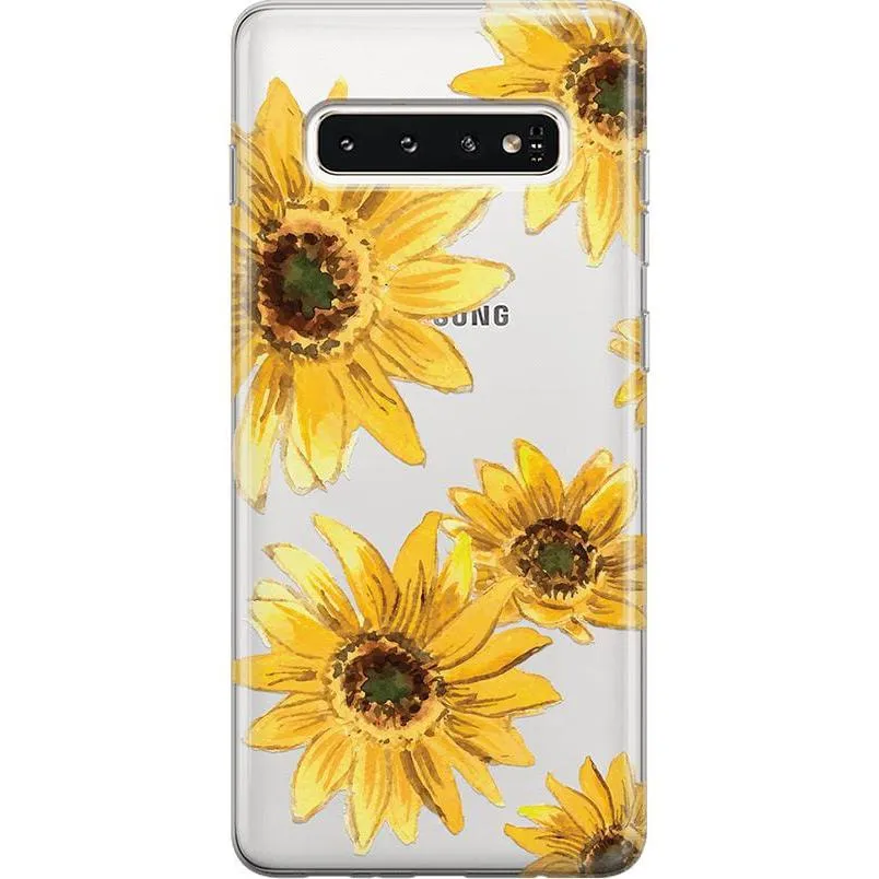 VIP Favorite Golden Garden | Yellow Sunflower Samsung Case  Limited Availability!