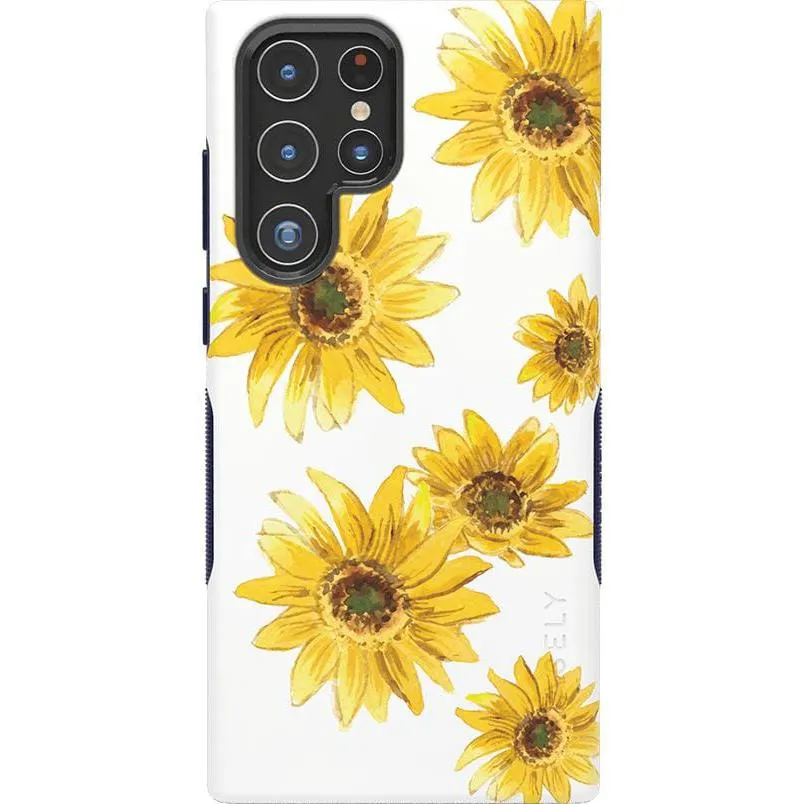 VIP Favorite Golden Garden | Yellow Sunflower Samsung Case  Limited Availability!