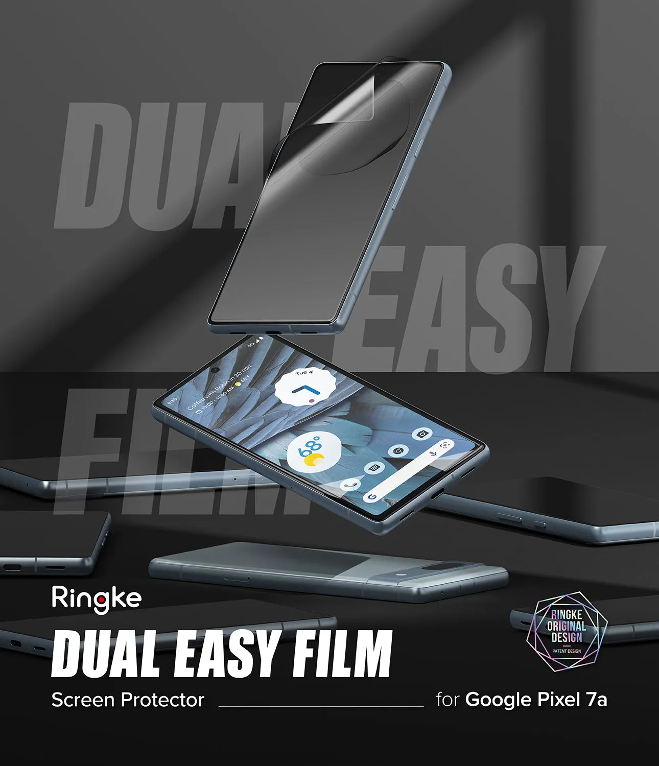 VIP Favorite Google Pixel 7a Screen Protector | Dual Easy Film [2P]  Dont Miss Out!