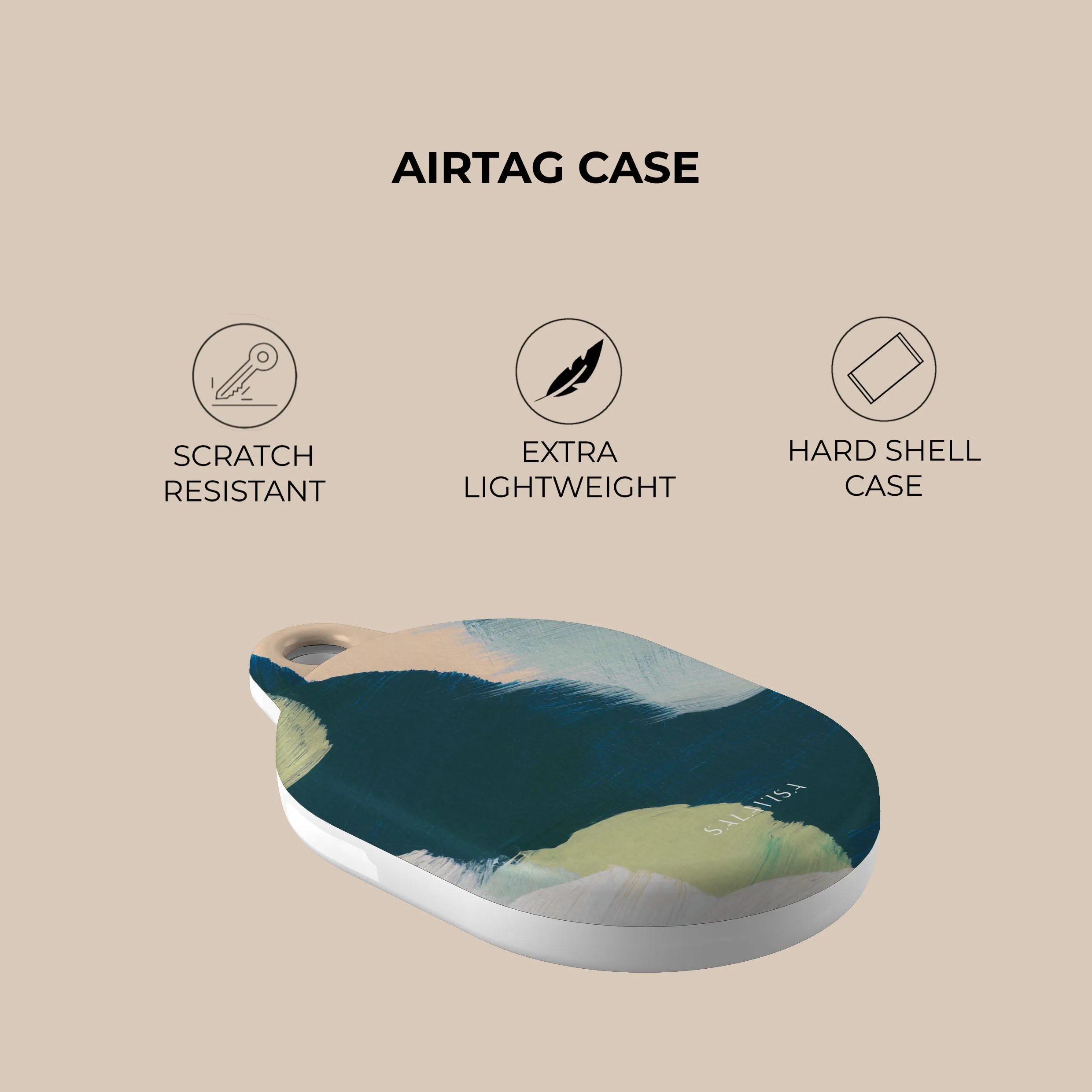 VIP Favorite Green Canvas AirTag Holder  Last Chance!