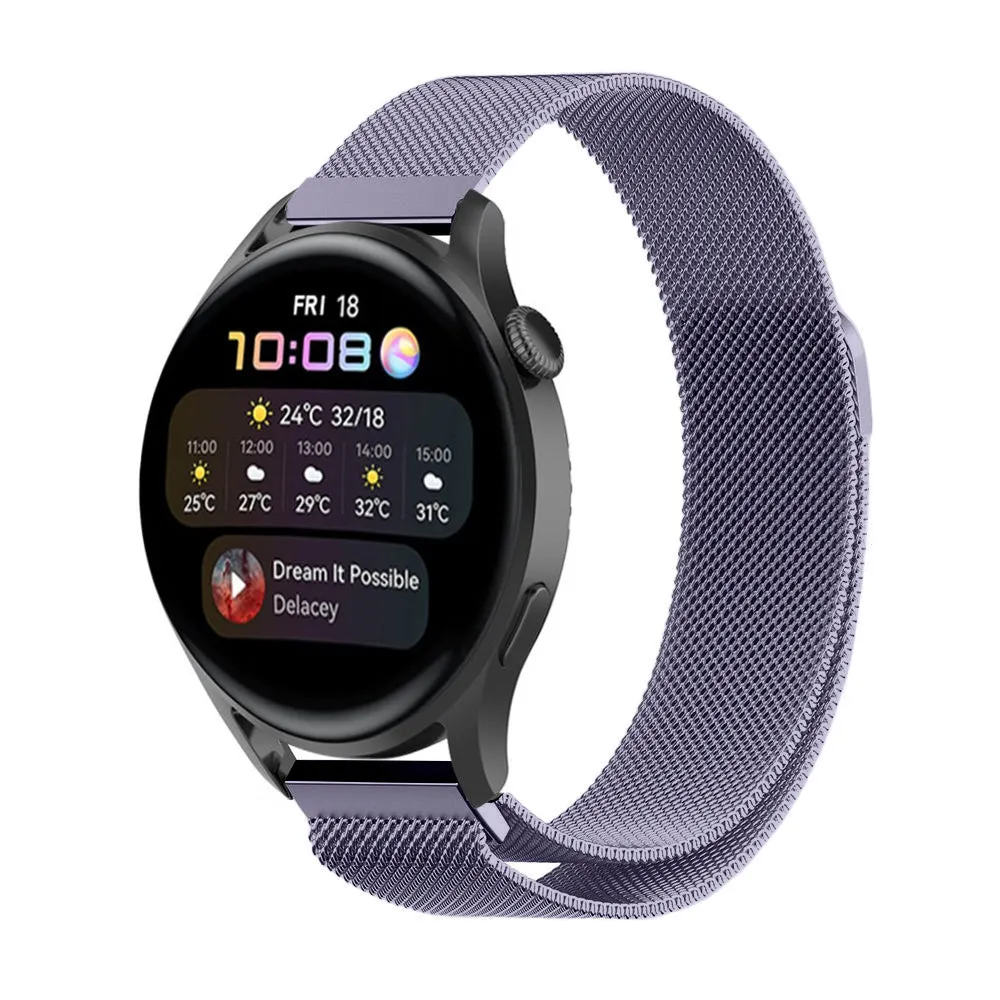 VIP Favorite Huawei Watch 3 (Pro) Milanese Strap (Light Purple)  Ends Soon!