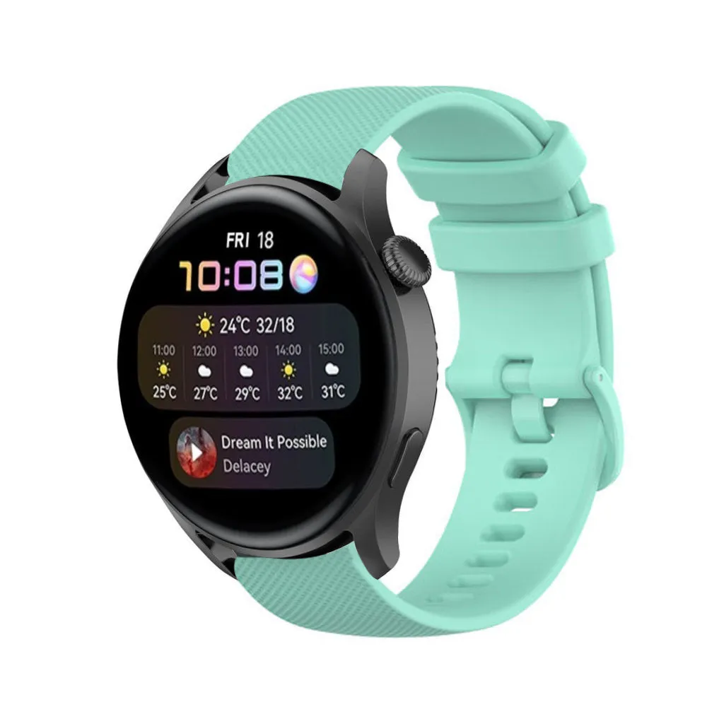 VIP Favorite Huawei Watch 3 (Pro) Premium Silicone Strap (Aqua)  Last Chance!