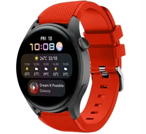 VIP Favorite Huawei Watch 3 (Pro) Silicone Strap with Buckle (Red)  Going Fast!