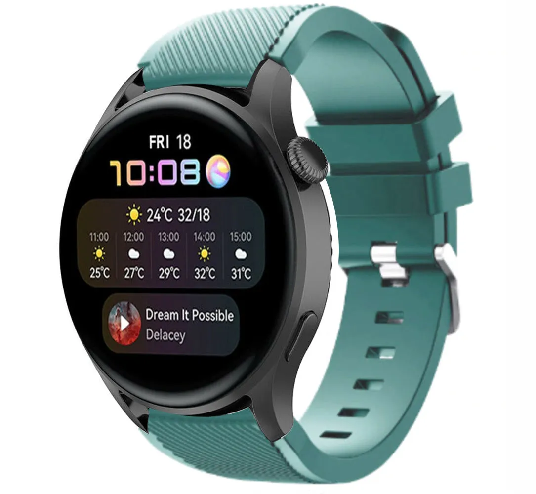 VIP Favorite Huawei Watch 3 (Pro) Silicone Strap with Buckle (Viridian)  Going Fast!