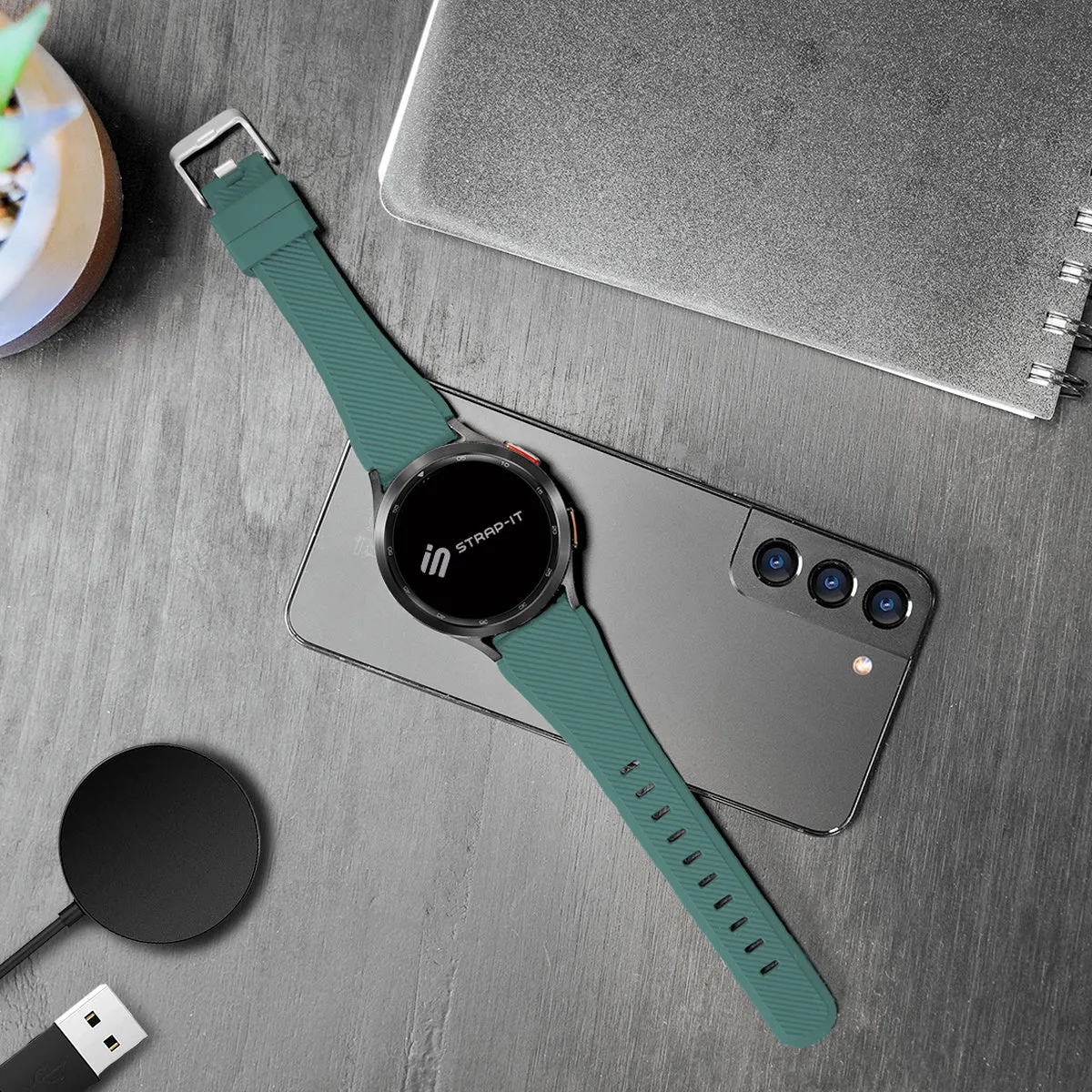 VIP Favorite Huawei Watch 3 (Pro) Silicone Strap with Buckle (Viridian)  Going Fast!