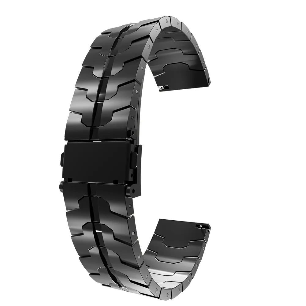VIP Favorite Huawei Watch 3 (Pro) Steel Iron Strap (Black)  Last Few Pieces!