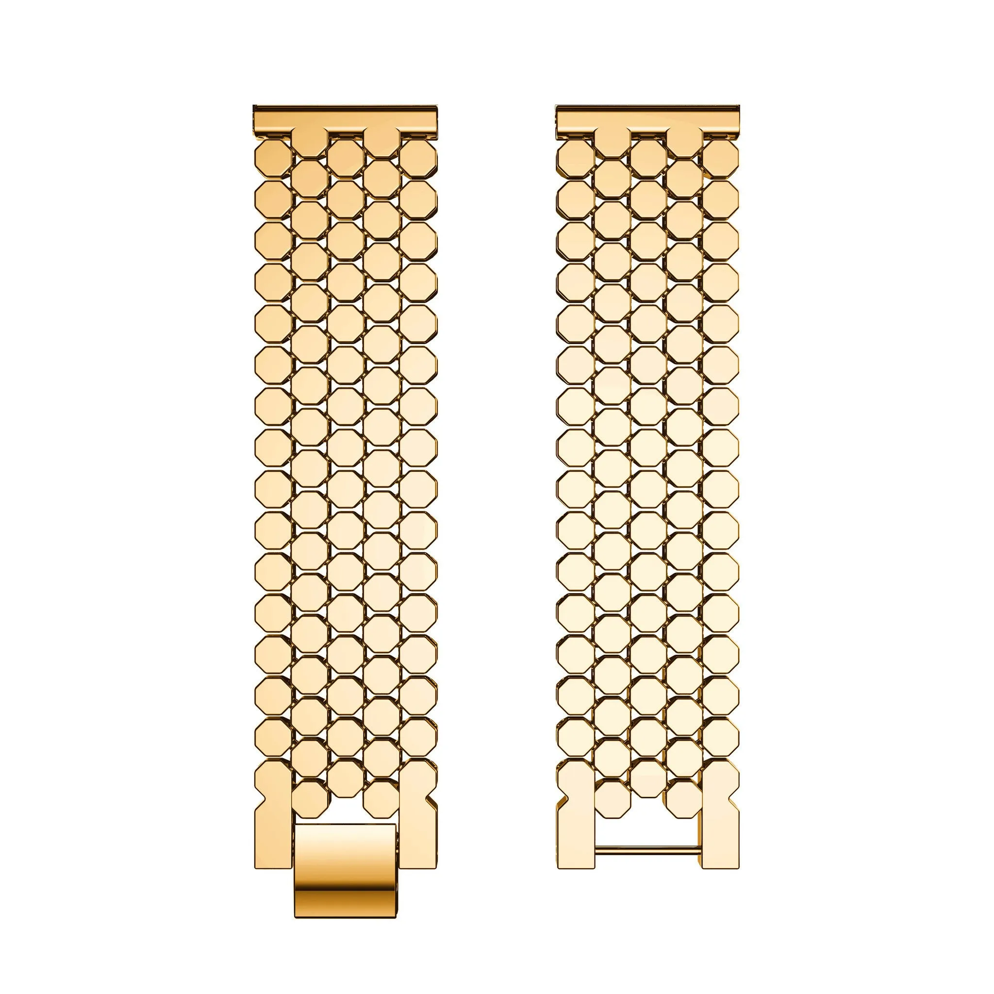 VIP Favorite Huawei Watch 3 (Pro) Steel Strap Hexagons (Gold)  Today Only!