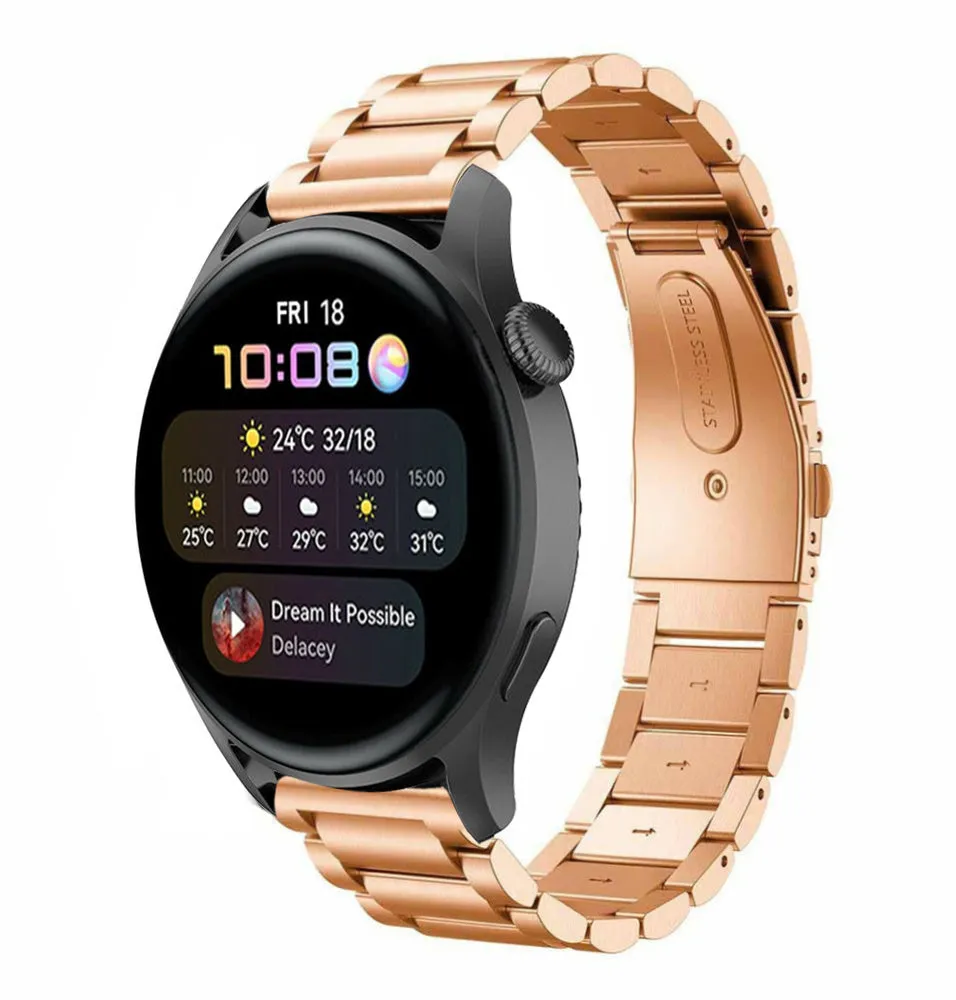 VIP Favorite Huawei Watch 3/3 Pro Steel Strap (Rose Gold)  Almost Sold Out!