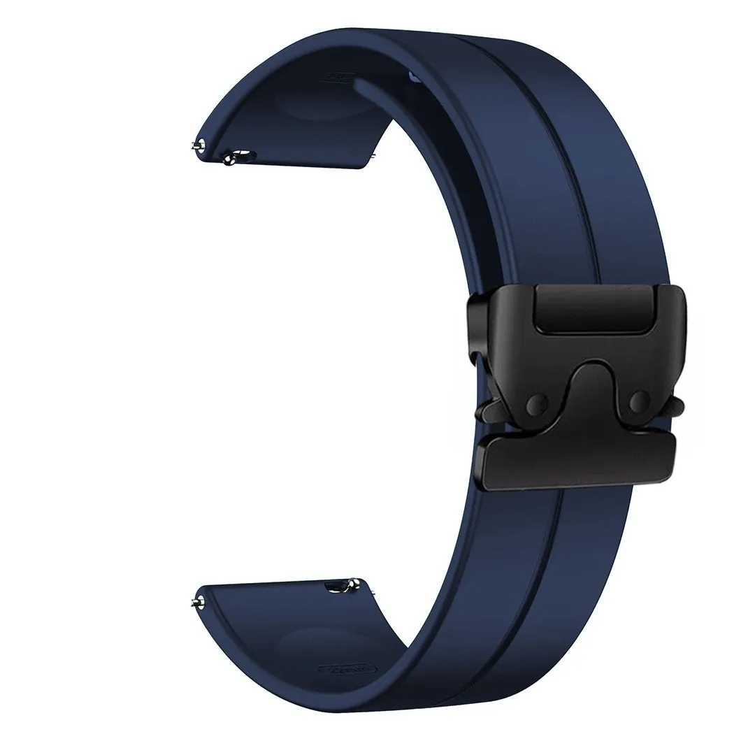 VIP Favorite Huawei Watch 5 - 46mm Silicone Strap with P-Buckle (Dark Blue)  Limited Availability!