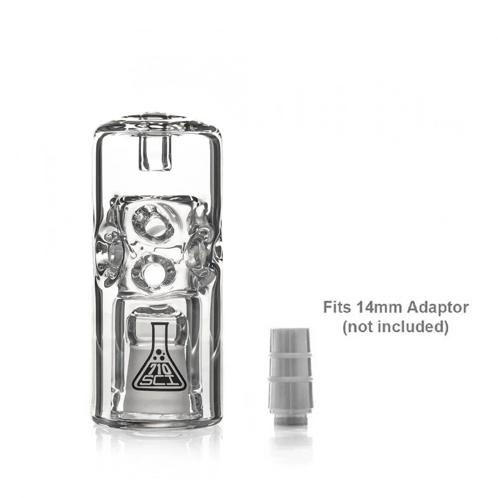 VIP Favorite Huni Badger X 710SciGLASS - Bullet Fab Bubbler (14MM)  Going Fast!
