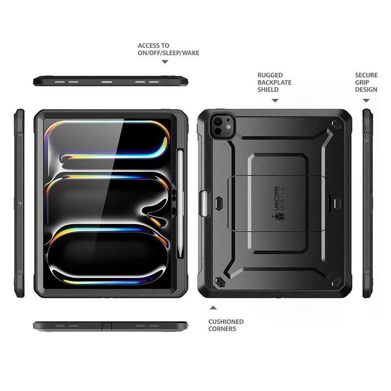 VIP Favorite iPad Pro 11 Inch (2024) Unicorn Beetle Pro Rugged Case-Black  Almost Gone!
