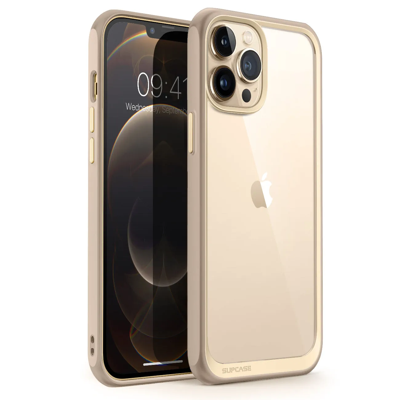 VIP Favorite iPhone 13 Pro 6.1 inch Unicorn Beetle Style Slim Clear Case-Tan  Limited Release!
