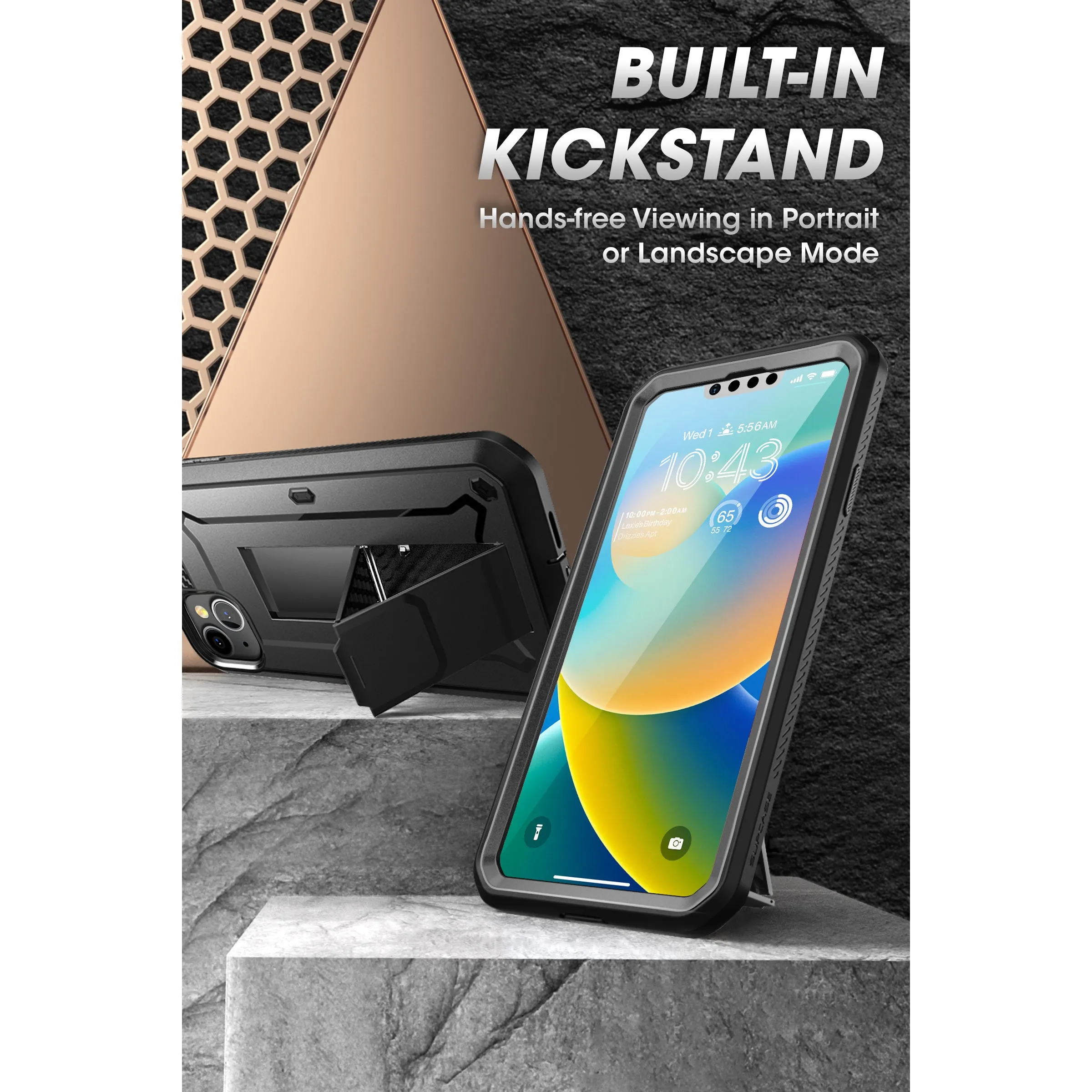 VIP Favorite iPhone 14 6.1 inch Unicorn Beetle PRO Rugged Case-Black  Dont Miss Out!