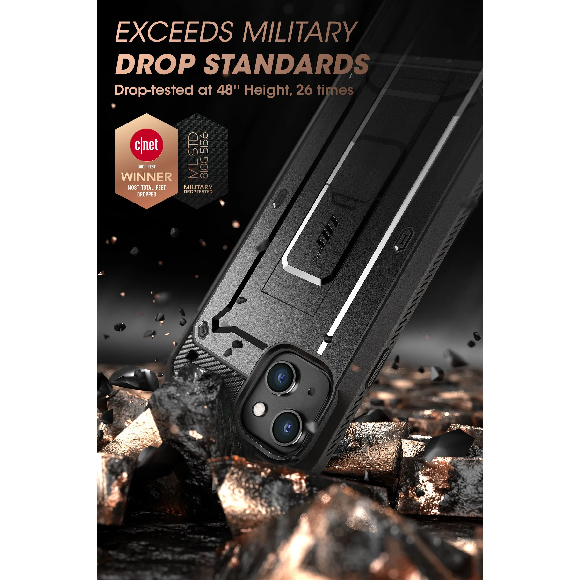 VIP Favorite iPhone 14 6.1 inch Unicorn Beetle PRO Rugged Case-Black  Dont Miss Out!