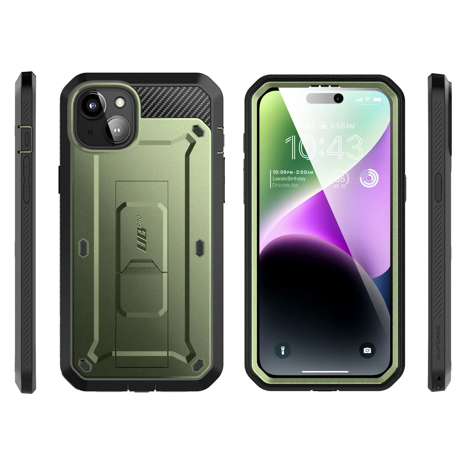 VIP Favorite iPhone 15 6.1 inch Unicorn Beetle PRO Rugged Case-Dark Green  Dont Miss Out!