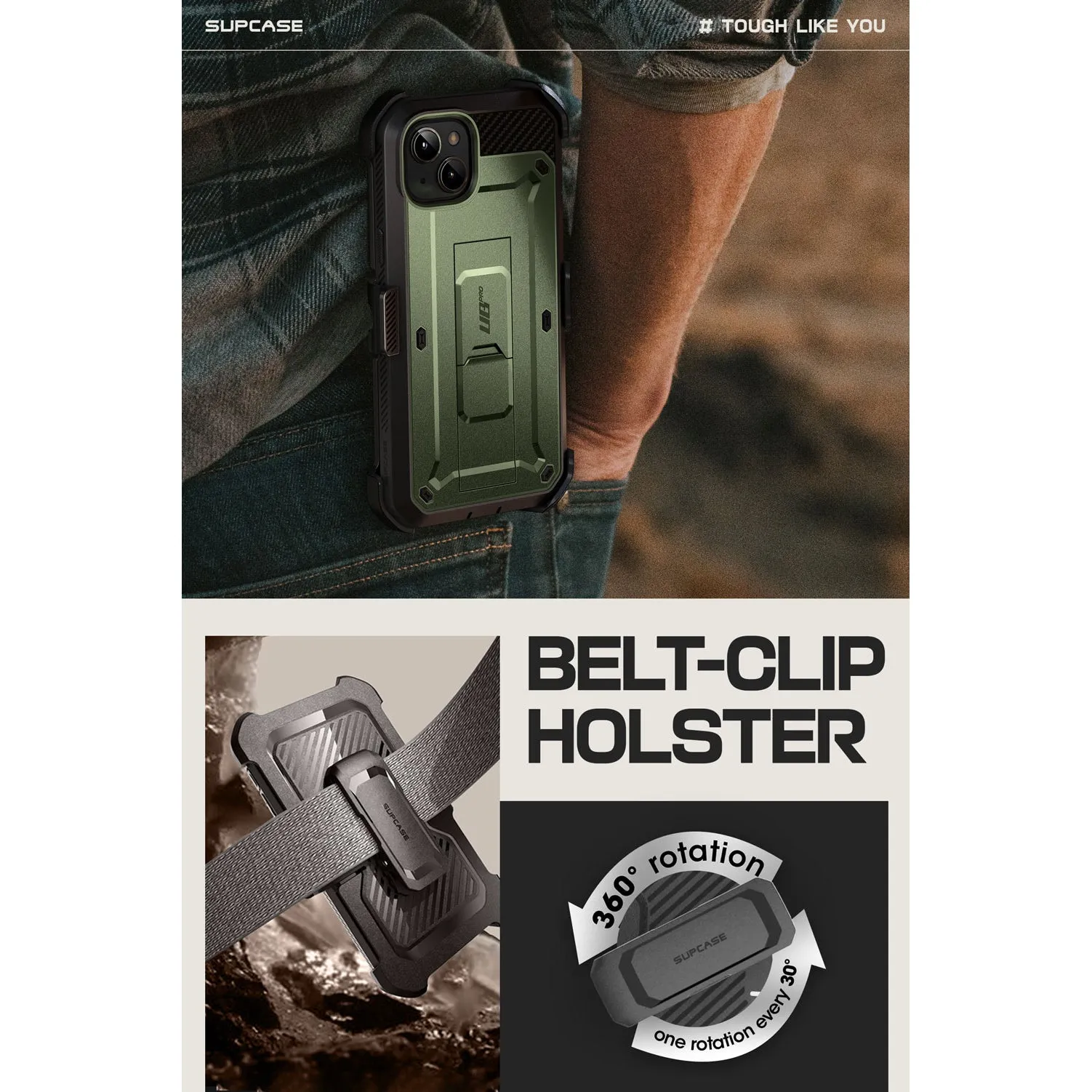 VIP Favorite iPhone 15 6.1 inch Unicorn Beetle PRO Rugged Case-Dark Green  Dont Miss Out!