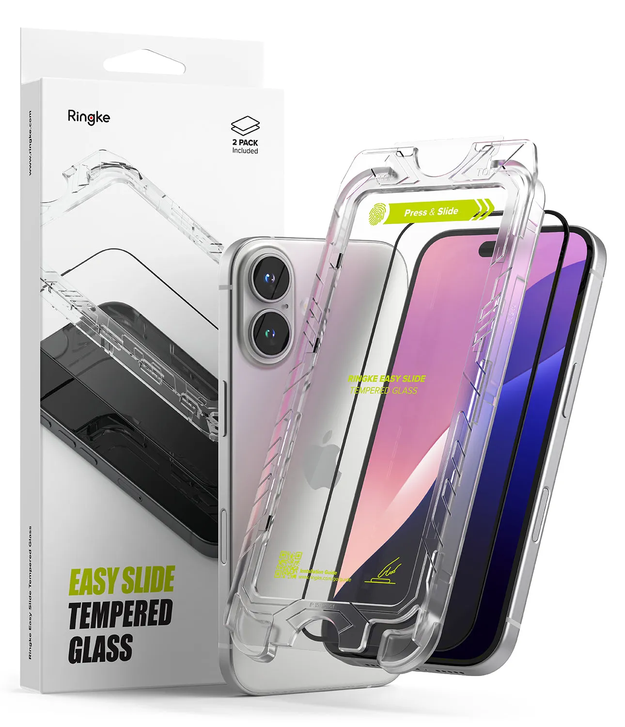 VIP Favorite iPhone 16 / 15 Screen Protector | Easy Slide Tempered Glass  Almost Sold Out!
