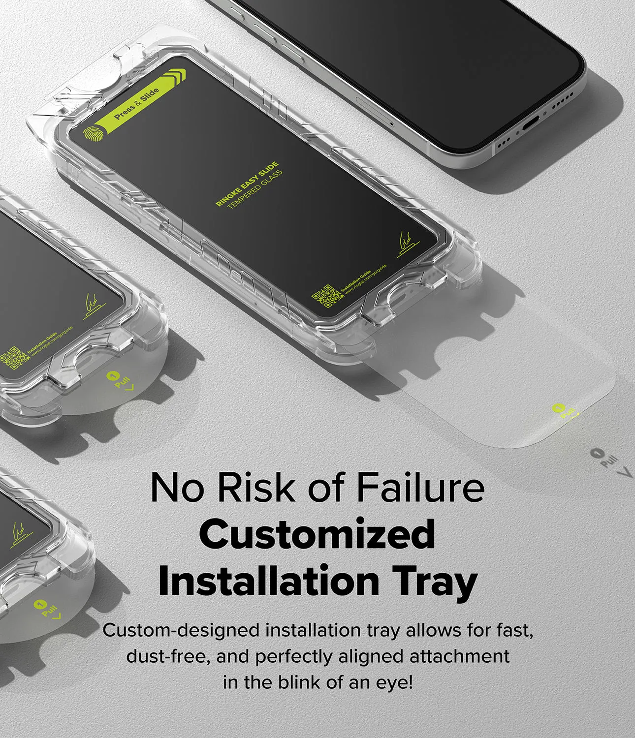 VIP Favorite iPhone 16 / 15 Screen Protector | Easy Slide Tempered Glass  Almost Sold Out!