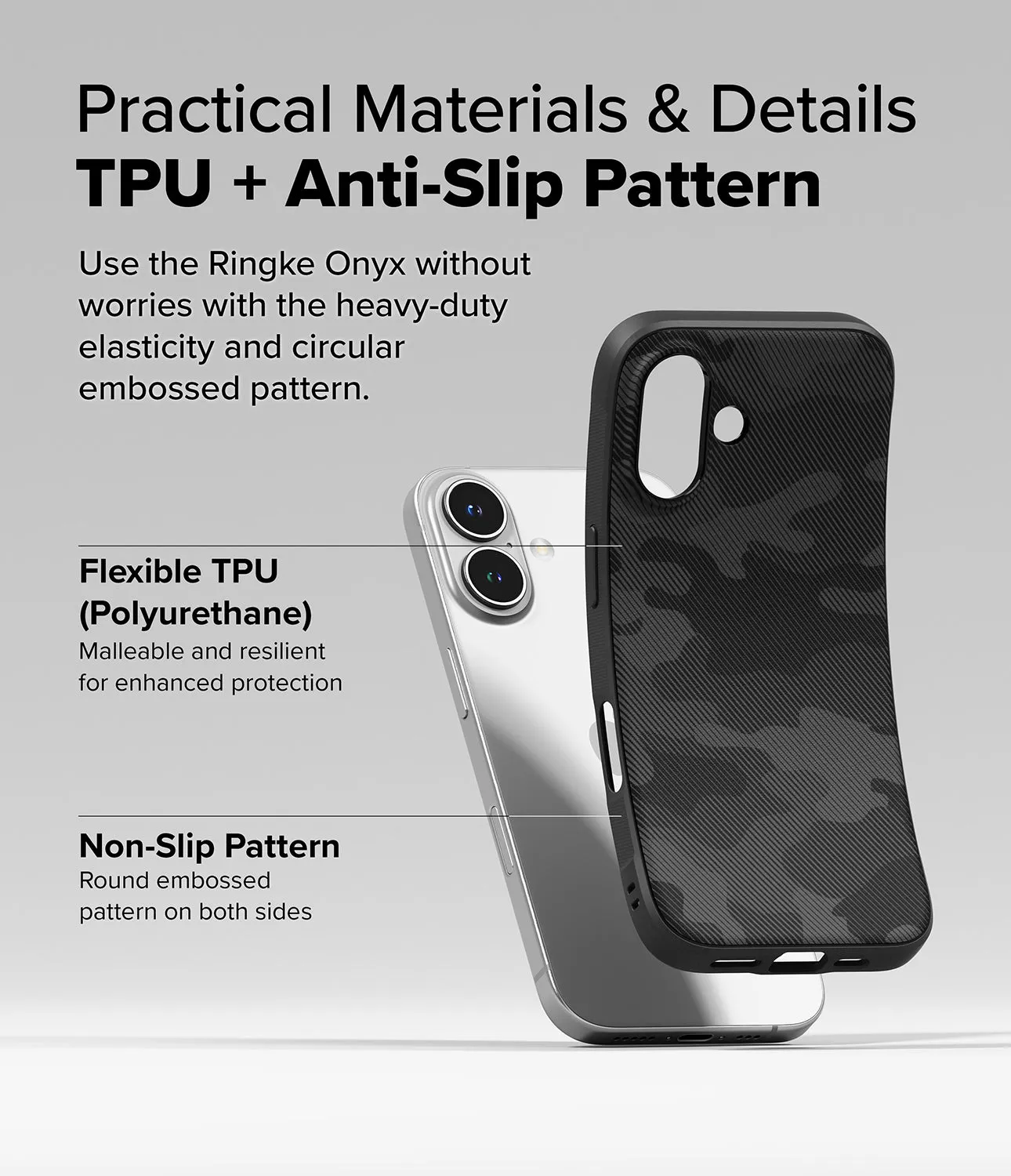VIP Favorite iPhone 16 Case | Onyx  Stylish & Comfortable