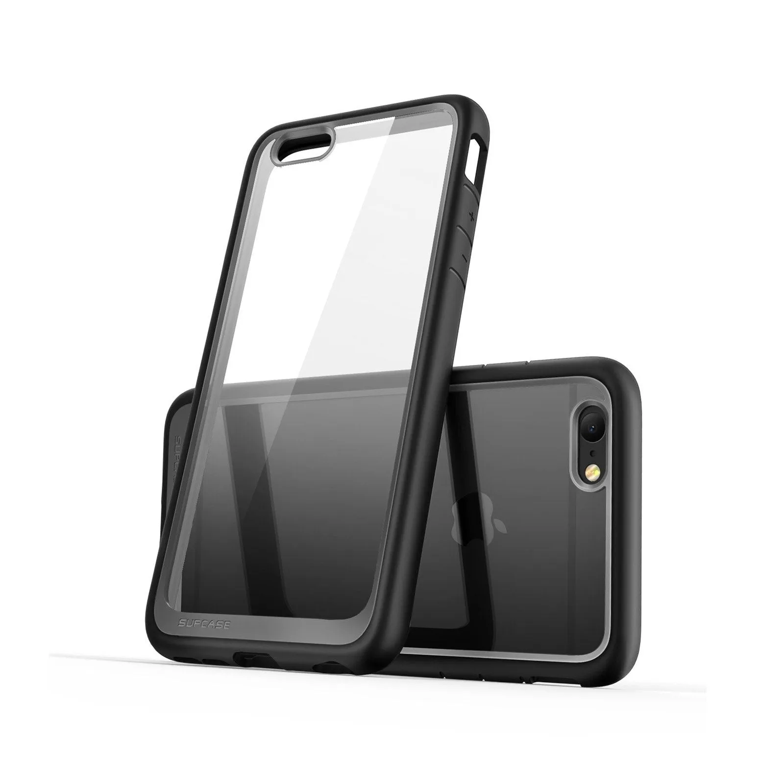 VIP Favorite iPhone 6 Plus / 6S Plus Unicorn Beetle Style Clear Case with Screen Protector-Black  Today Only!