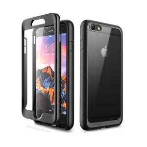 VIP Favorite iPhone 6 Plus / 6S Plus Unicorn Beetle Style Clear Case with Screen Protector-Black  Today Only!