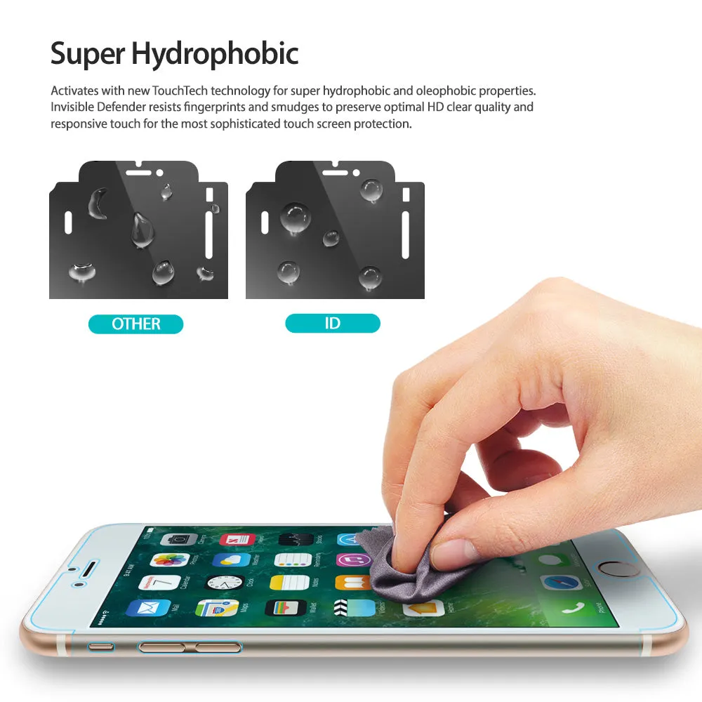 VIP Favorite iPhone 8 Plus / 7 Plus Screen Protector | Invisible Defender  Stylish & Comfortable
