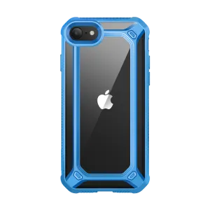 VIP Favorite iPhone SE Unicorn Beetle Exo Clear Case-Blue  Today Only!