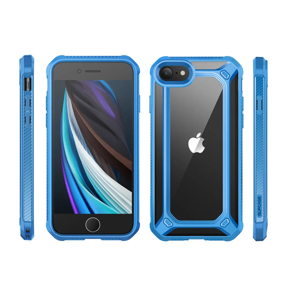 VIP Favorite iPhone SE Unicorn Beetle Exo Clear Case-Blue  Today Only!