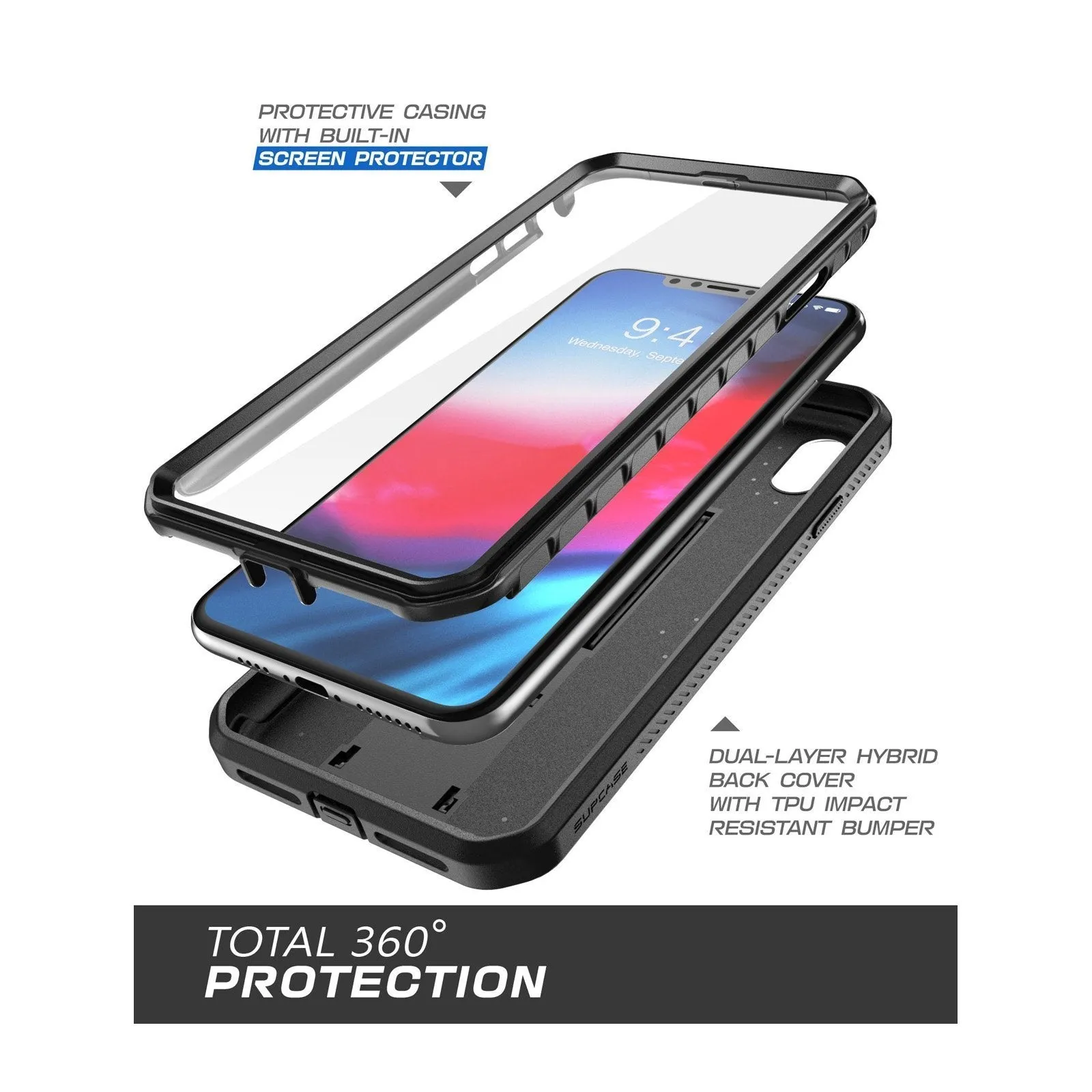 VIP Favorite iPhone XS Max Unicorn Beetle Pro Full-Body Holster Case-Black  Limited Availability!