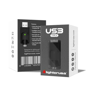 VIP Favorite Lighter USA 510 Compatible Type A USB Charger - 2 Pack  Dont Miss Out!