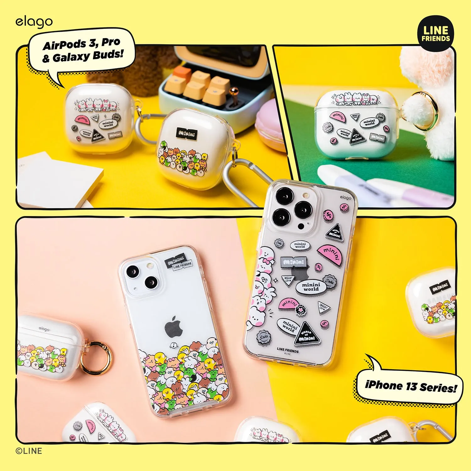 VIP Favorite LINE FRIENDS | B&F Collection minini case for iPhone 13 Mini  Last Chance!