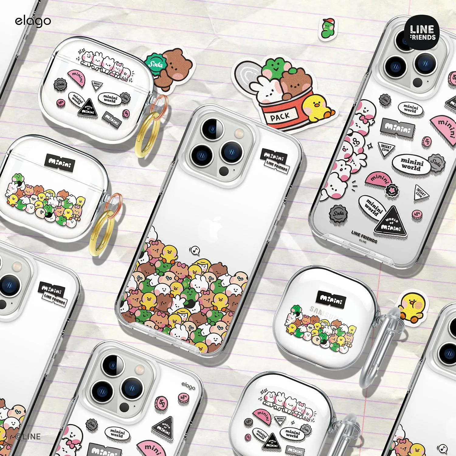 VIP Favorite LINE FRIENDS | B&F Collection minini case for iPhone 13 Mini  Last Chance!