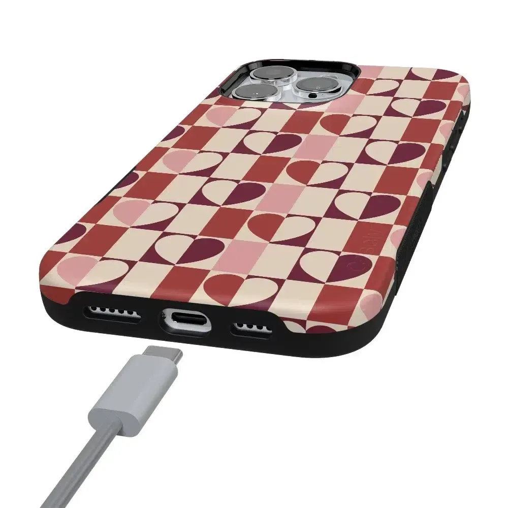 VIP Favorite Love's a Game | Retro Hearts Case  Almost Gone!