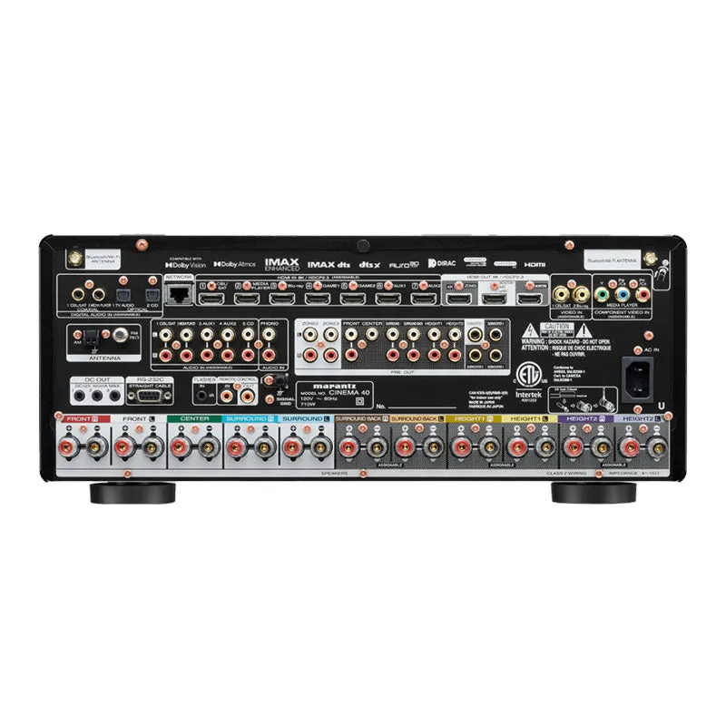 VIP Favorite Marantz Cinema 40  Premium 9.4-Channel, 8K AV Receiver (Each)  Almost Sold Out!
