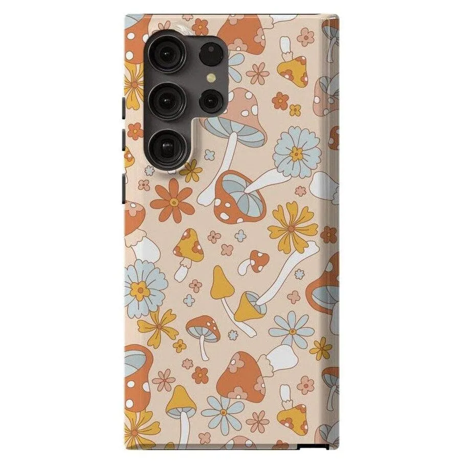 VIP Favorite Mushroom Magic | Retro Floral Samsung Case  Ends Soon!