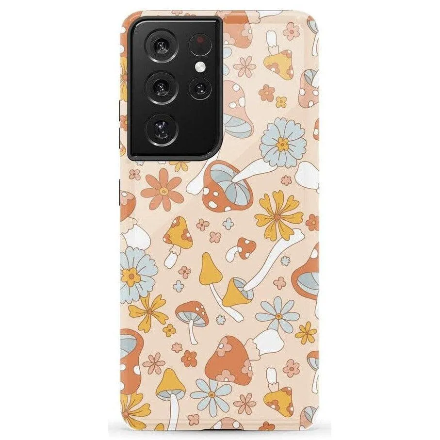 VIP Favorite Mushroom Magic | Retro Floral Samsung Case  Ends Soon!