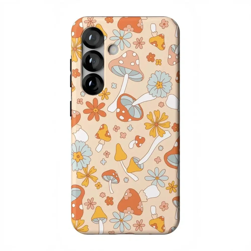 VIP Favorite Mushroom Magic | Retro Floral Samsung Case  Ends Soon!